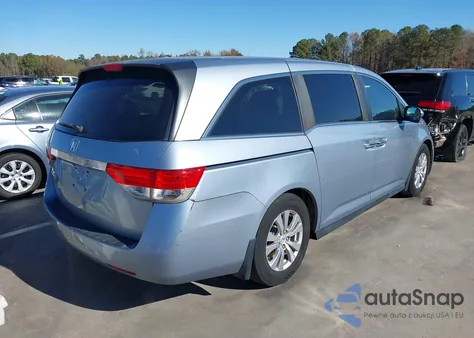 2014 Honda Odyssey Ex-L from USA, damaged, VIN 5FNRL5H6XEB021015